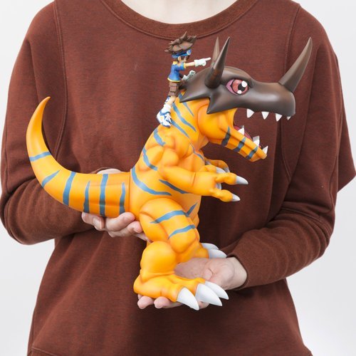 Megahouse Gem Series Digimon Adventure Greymon & Taichi Yagami Japan- Japan Figure Store - #1 Bring To You The Best Japanese Goods