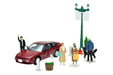 Tomytec 1/64 Scale Diecast Nissan 180Sx Car Set Geocolle 64 Urban Street Corner with Dolls & Accessories- Japan Figure Store - #1 Bring To You The Best Japanese Goods