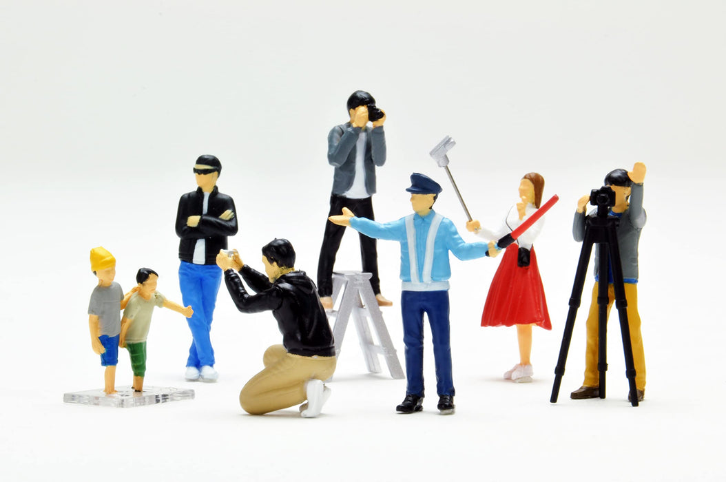 Tomytec Geocolle 64 1/64 Car Snap 10A Event Doll Set Partially Assembled Accessories 312307- Japan Figure Store - #1 Bring To You The Best Japanese Goods