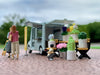 Tomytec Geocolle 64 Car Snap 17A Flower Shop Abs/Pvc Doll Set with Die-Cast Mini Car- Japan Figure Store - #1 Bring To You The Best Japanese Goods