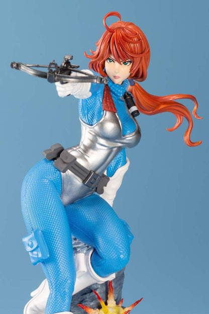 KOTOBUKIYA G.I. Joe Bishoujo Scarlett Sky Blue Ver. 1/7 Figure- Japan Figure Store - #1 Bring To You The Best Japanese Goods