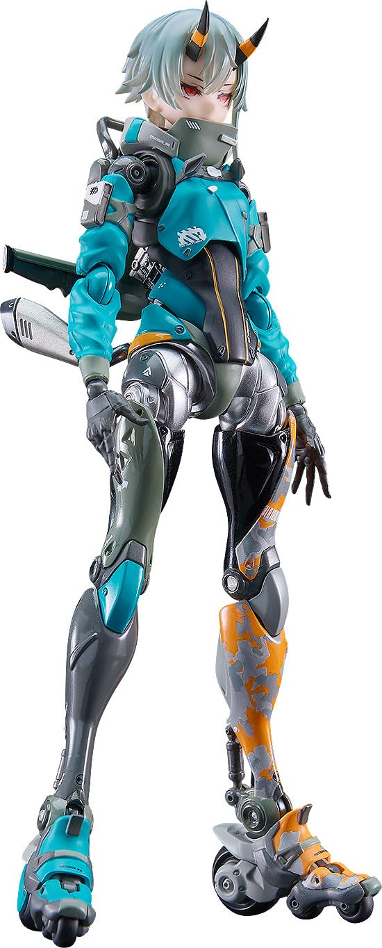 Max Factory Ssx 155 Girl Cyborg Runner Plastic Die-Cast Figure- Japan Figure Store - #1 Bring To You The Best Japanese Goods