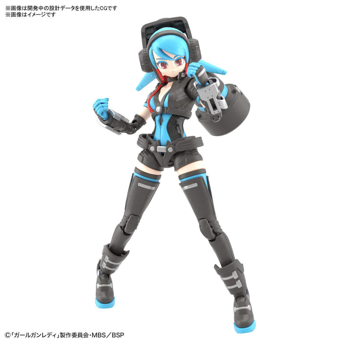 BANDAI Girl Gun Lady Attack Girl Gun X Lady Commander Alice Set Box Plastic Model- Japan Figure Store - #1 Bring To You The Best Japanese Goods