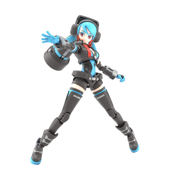 Bandai Spirits Girl Gun Lady Commander Alice 1/1 Scale Blue Plastic Model- Japan Figure Store - #1 Bring To You The Best Japanese Goods