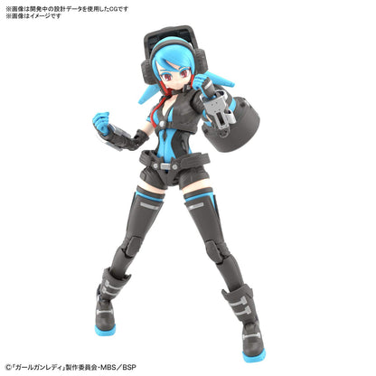 Bandai Spirits Girl Gun Lady Commander Alice 1/1 Scale Blue Plastic Model- Japan Figure Store - #1 Bring To You The Best Japanese Goods