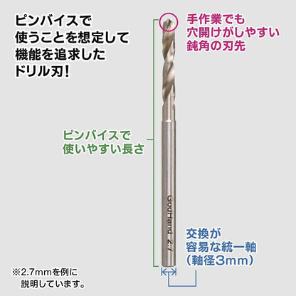 GOD HAND Gh-Db-8D Drill Bit Set Of 8Pcs D- Japan Figure Store - #1 Bring To You The Best Japanese Goods