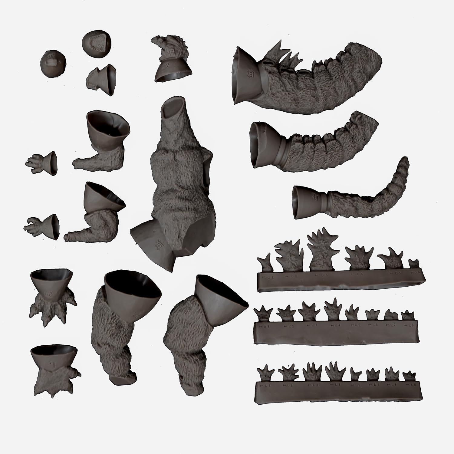 Kaiyodo Godzilla 1955 1/250 Soft Vinyl Kit- Japan Figure Store - #1 Bring To You The Best Japanese Goods