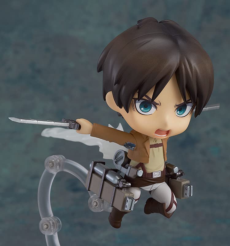 Good Smile Company Nendoroid Eren Jaeger Action Figure - Attack on Titan Survey Corps Ver- Japan Figure Store - #1 Bring To You The Best Japanese Goods
