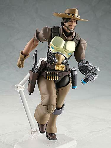 Good Smile Company Figma 438 Overwatch Mccree Figure- Japan Figure Store - #1 Bring To You The Best Japanese Goods