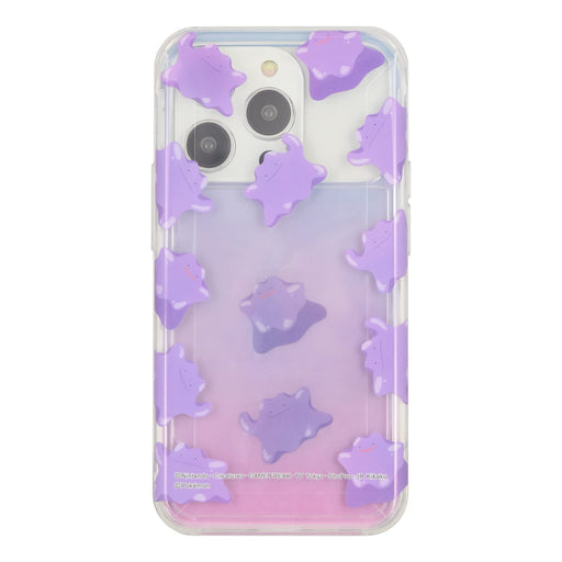 Gourmandies Pokemon Showcase+ Case For Iphone 14 / 14 Pro / 13 / 13 Pro / 12 / 12 Pro (6.1 Inch) Metamon Poke-796C- Japan Figure Store - #1 Bring To You The Best Japanese Goods