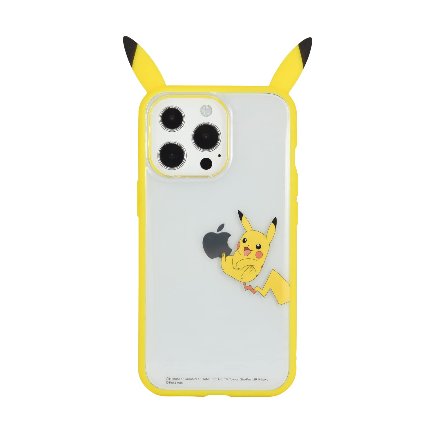 Pokemon Center Frame Iiii Fit Transparent Iphone13Pro Compatible Case Pikachu- Japan Figure Store - #1 Bring To You The Best Japanese Goods