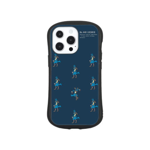 Pokemon Center Smartphone Hybrid Glass Case For Iphone13Pro Lucario- Japan Figure Store - #1 Bring To You The Best Japanese Goods