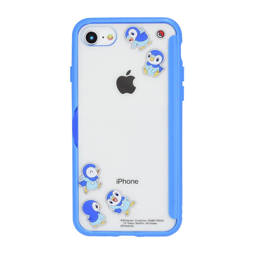 POKEMON CENTER ORIGINAL POKEMON CENTER ORIGINAL Showcase + Iphone Se 3Rd Gen/2Nd Gen/ 8 / 7 Case Piplup- Japan Figure Store - #1 Bring To You The Best Japanese Goods