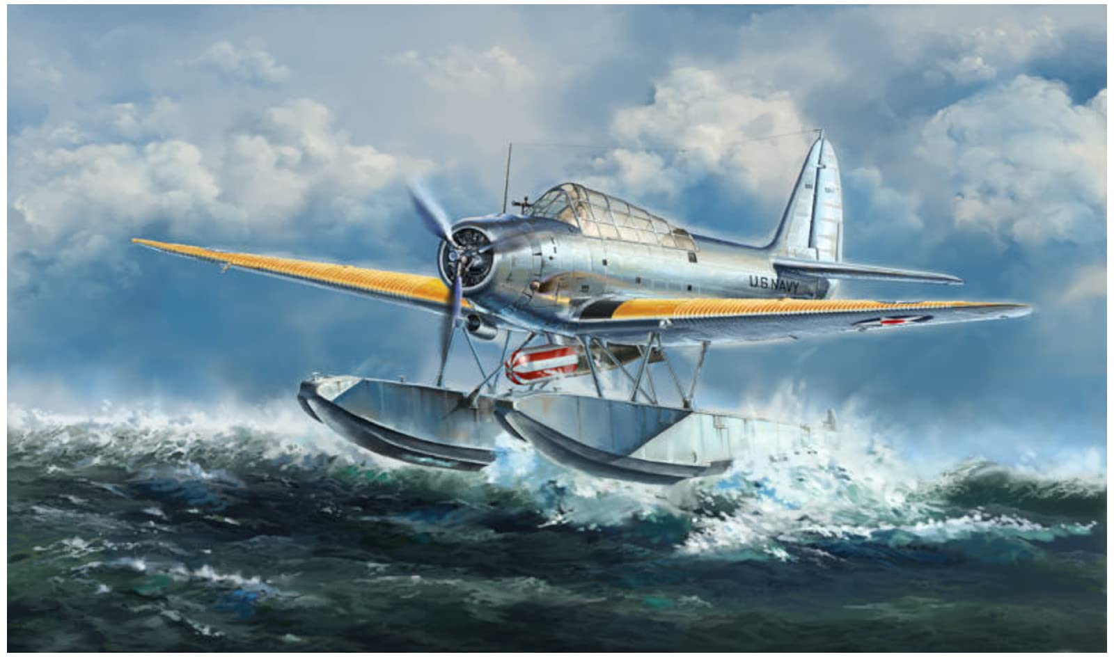 GREAT WALL HOBBY 1/48 Wwii Us Navy Tbd-1A Devastator Floatplane Plastic Model- Japan Figure Store - #1 Bring To You The Best Japanese Goods