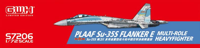 GREAT WALL HOBBY 1/72 Plaaf Su-35S Flanker E Multi-Role Heavyfighter Plastic Model- Japan Figure Store - #1 Bring To You The Best Japanese Goods