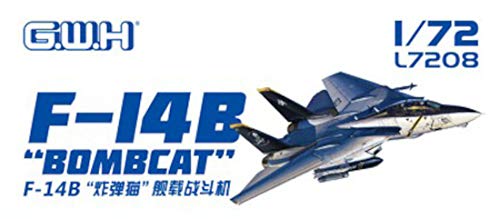 GREAT WALL HOBBY 1/72 Us Navy F-14B Carrier Fighter Plastic Model- Japan Figure Store - #1 Bring To You The Best Japanese Goods