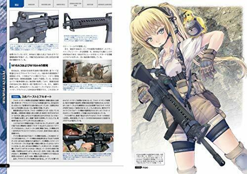 Gun & Girl Illustrated U.s. Forces Actually-used Firearms Latest Version- Japan Figure Store - #1 Bring To You The Best Japanese Goods