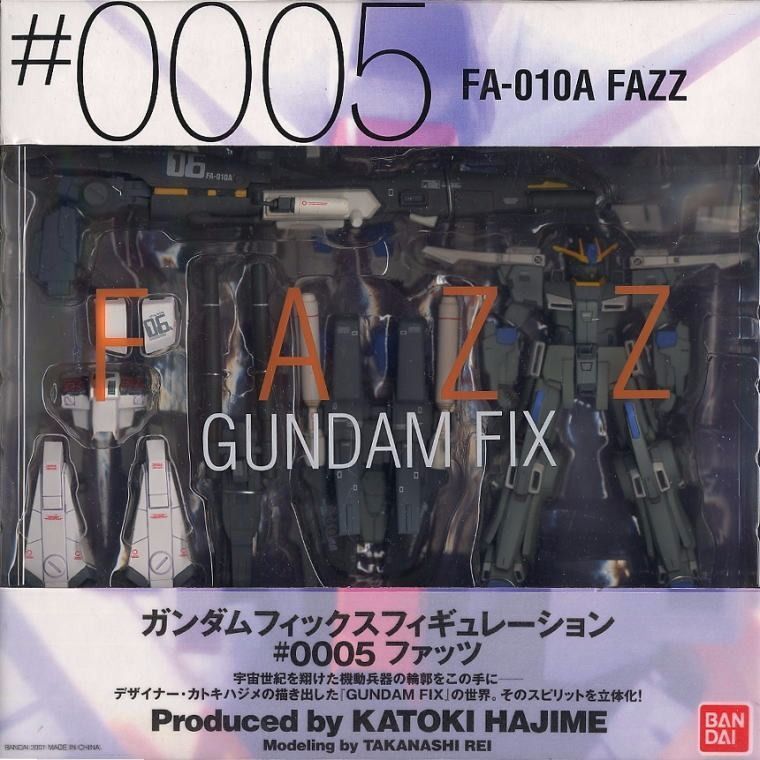 Gundam Fix Figuration #0005 Fa-010a Fazz Action Figure Gundam Sentinel Bandai- Japan Figure Store - #1 Bring To You The Best Japanese Goods