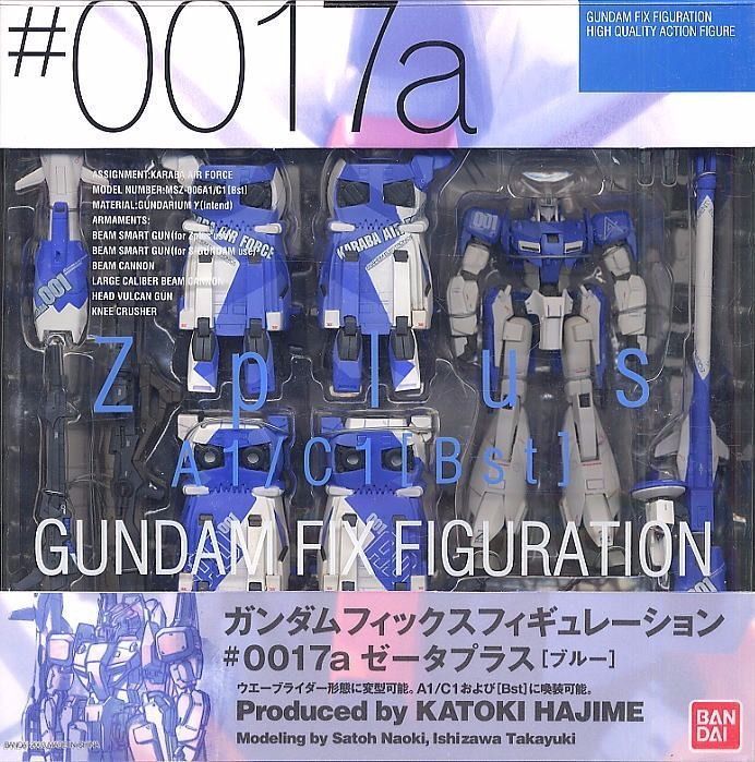 Gundam Fix Figuration #0017a Msz-006a1/c1 Bst Z Plus Blue Ver Bandai Japan- Japan Figure Store - #1 Bring To You The Best Japanese Goods