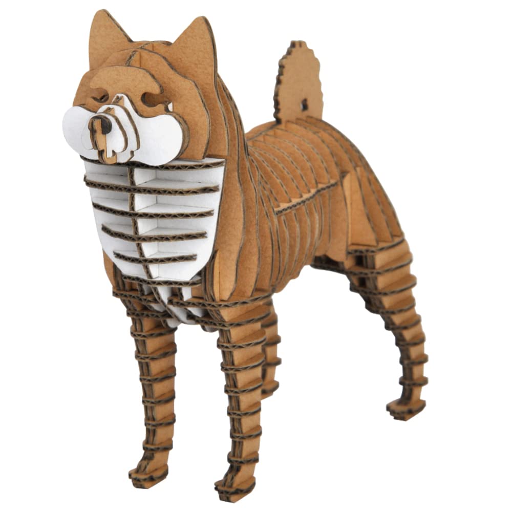 HACOMO Grid Paper Craft Shiba Inu- Japan Figure Store - #1 Bring To You The Best Japanese Goods
