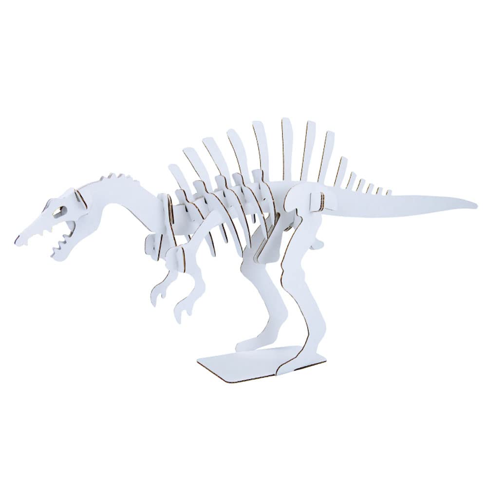 HACOMO Kids Paper Craft Spinosaurus White- Japan Figure Store - #1 Bring To You The Best Japanese Goods