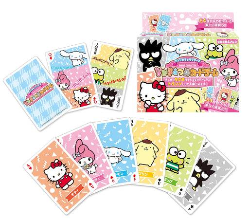 Hanayama Japan Sanrio Nakama Atsume Card Game 083867- Japan Figure Store - #1 Bring To You The Best Japanese Goods