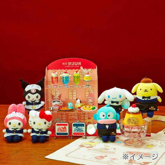 Hankyodon Mascot Holder (Cafe Sanrio) Japan Figure 4550337755396 3