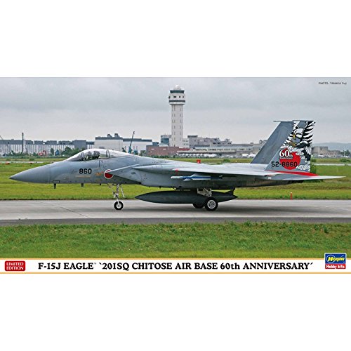 HASEGAWA 02265 F-15J Eagle '201Sq Chitose Air Base 60Th Anniversary' 1/72 Scale Kit- Japan Figure Store - #1 Bring To You The Best Japanese Goods