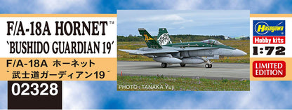 HASEGAWA 02328 F/A-18A Hornet Bushido Guardian 19 1/72 Scale Kit- Japan Figure Store - #1 Bring To You The Best Japanese Goods