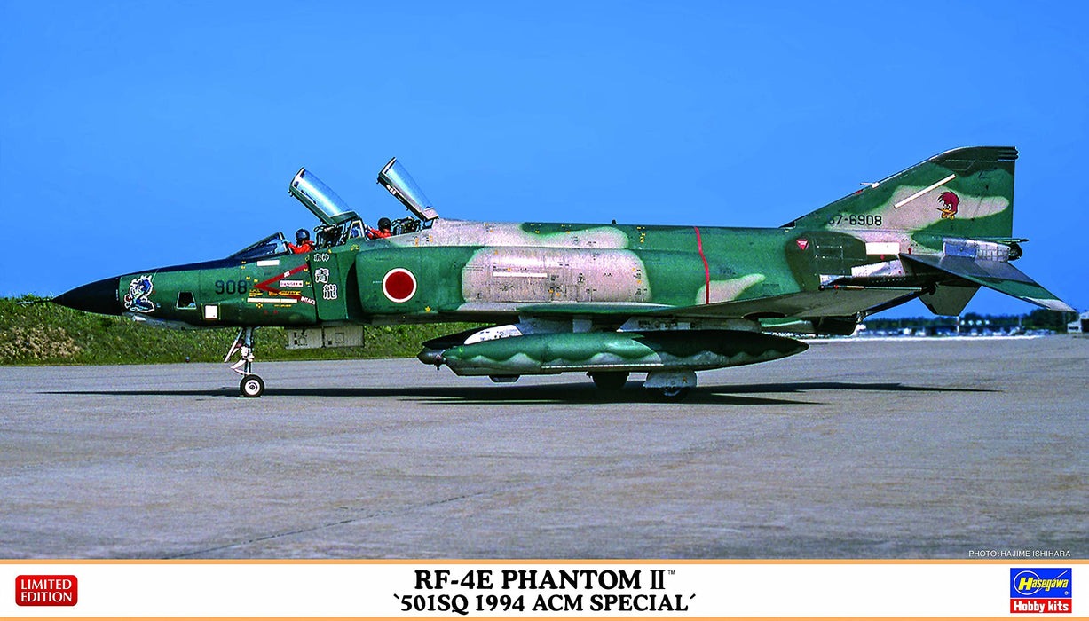 HASEGAWA 1/72 Rf-4E Phantom Ll 501Sq 1994 Acm Special Plastic Model- Japan Figure Store - #1 Bring To You The Best Japanese Goods