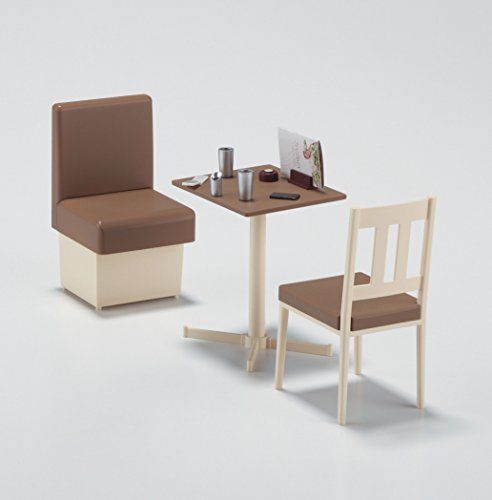 Hasegawa 1/12 Family Restaurant Table & Chair Model Kit- Japan Figure Store - #1 Bring To You The Best Japanese Goods