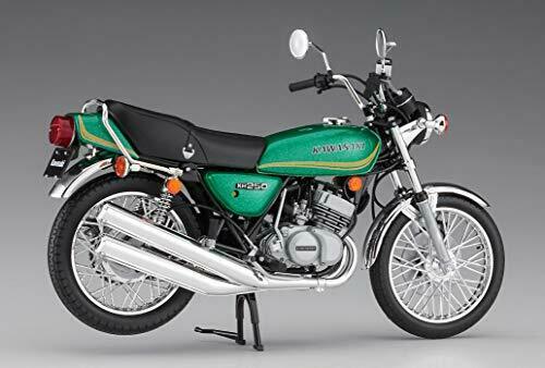 Hasegawa 1/12 Scale Motor Cycle Kawasaki Kh250-b3 / B5 Plastic Model Kit- Japan Figure Store - #1 Bring To You The Best Japanese Goods