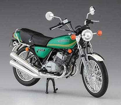 Hasegawa 1/12 Scale Motor Cycle Kawasaki Kh250-b3 / B5 Plastic Model Kit- Japan Figure Store - #1 Bring To You The Best Japanese Goods