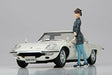 Hasegawa 1/24 Mazda Cosmo Sports L10b W/girls Figure Plastic Model Kit- Japan Figure Store - #1 Bring To You The Best Japanese Goods
