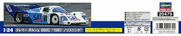 Hasegawa 1/24 Scale Kremer Porche 962c 1987 Norisring Plastic Model Kit 20479- Japan Figure Store - #1 Bring To You The Best Japanese Goods
