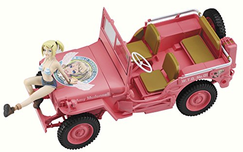 Hasegawa 1/24 Wild Egg Girls 1/4ton 4x4 Truck Amy Macdonnell Model Kit - Japan Figure