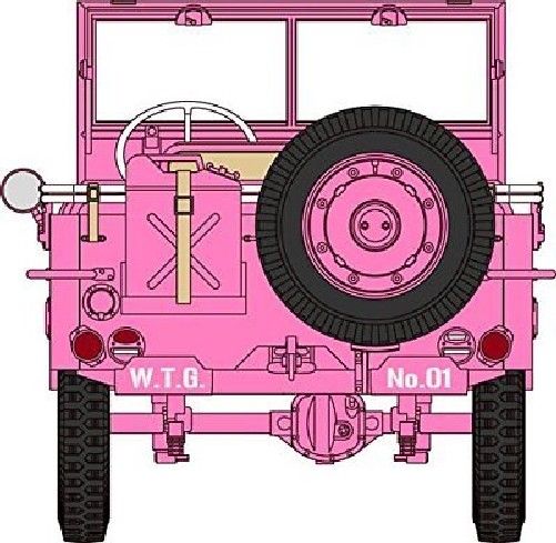 Hasegawa 1/24 Wild Egg Girls 1/4ton 4x4 Truck Amy Macdonnell Model Kit- Japan Figure Store - #1 Bring To You The Best Japanese Goods