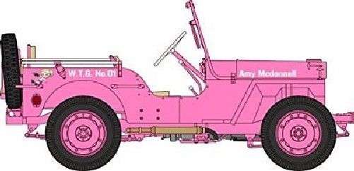 Hasegawa 1/24 Wild Egg Girls 1/4ton 4x4 Truck Amy Macdonnell Model Kit- Japan Figure Store - #1 Bring To You The Best Japanese Goods