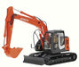 Hasegawa 1/35 Hitachi Excavator Zaxis 135us Model Kit - Japan Figure