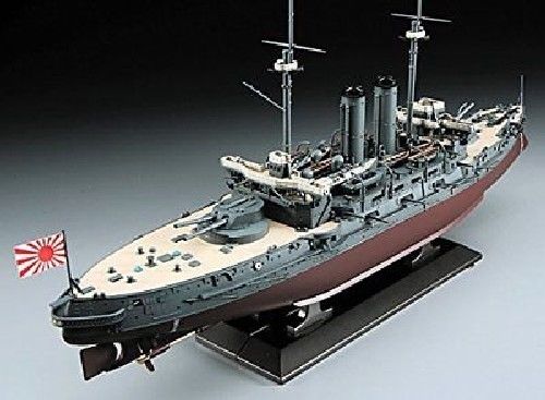 Hasegawa 1/350 Ijn Battleship Mikasa The Battle Of Japan Sea Model Kit From- Japan Figure Store - #1 Bring To You The Best Japanese Goods