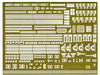 Hasegawa 1/350 Japanese Navy Ship General Etching Parts Detail Up Parts - Japan Figure