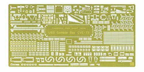 Hasegawa 1/350 Us Navy Escort Aircraft Carrier Uss Gambier Bay Parts For Etchin - Japan Figure