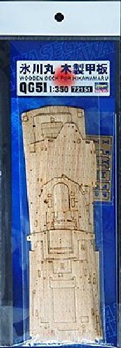 Hasegawa 1/350 Wooden Deck For Hikawamaru Detail Up Parts- Japan Figure Store - #1 Bring To You The Best Japanese Goods