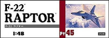 Hasegawa 1/48 F-22a Raptor Model Kit- Japan Figure Store - #1 Bring To You The Best Japanese Goods