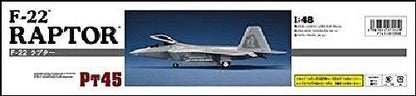 Hasegawa 1/48 F-22a Raptor Model Kit- Japan Figure Store - #1 Bring To You The Best Japanese Goods
