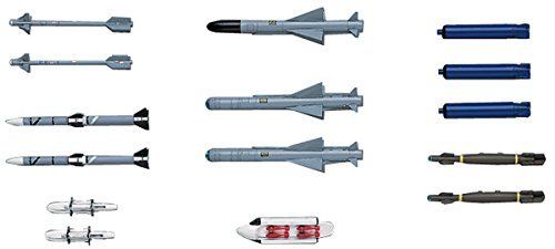 Hasegawa 1/48 J.a.s.d.f. Weapon Set A Model Kit - Japan Figure