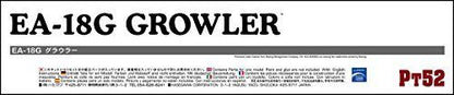 Hasegawa 1/48 U.s. Navy Ecm Aircraft Ea-18g Growler Model Kit- Japan Figure Store - #1 Bring To You The Best Japanese Goods