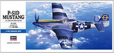 Hasegawa 1/72 P-51d Mustang Model Kit- Japan Figure Store - #1 Bring To You The Best Japanese Goods