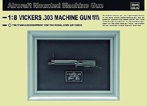 Hasegawa 1/8 Vickers .303 Machine Gun Model 1915 Model Kit- Japan Figure Store - #1 Bring To You The Best Japanese Goods