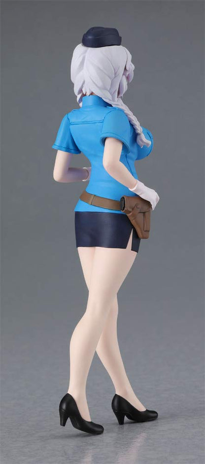 HASEGAWA 1/12 Egg Girls Collection No.15 Sasha Ilyushina Police Resin Figure Kit Plastic Model- Japan Figure Store - #1 Bring To You The Best Japanese Goods
